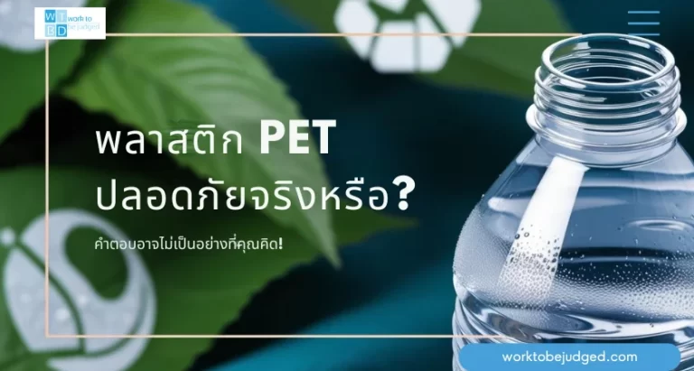 พลาสติก PET ปลอดภัยจริงหรือ? คำตอบอาจไม่เป็นอย่างที่คุณคิด!